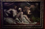 Luca Cambiaso Vanity of Earthly Love oil painting artist